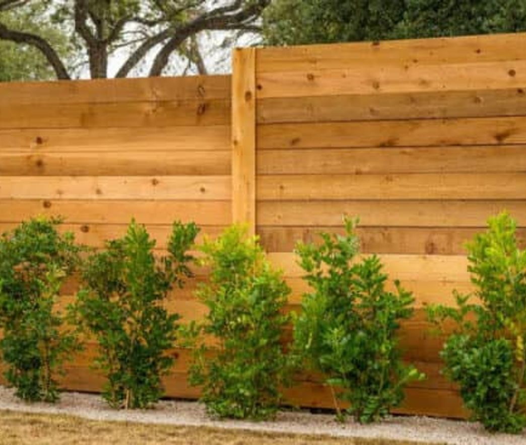 wood fence