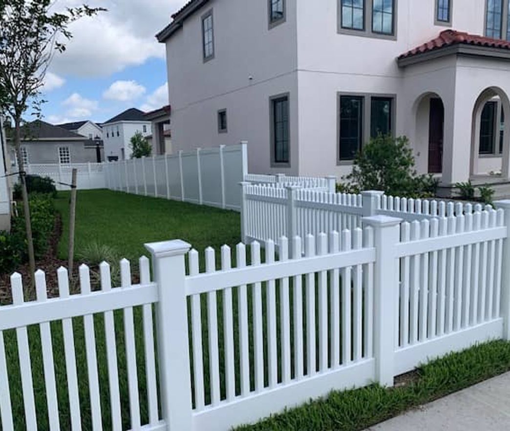 vinyl fence
