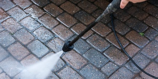 waterjet outdoor floor cleaning